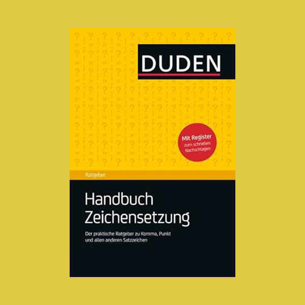 دانلود کتاب DUDEN - Handbuch Zeichensetzung